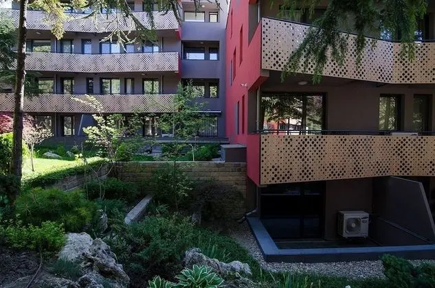 Green space in the city-Akvarel 3