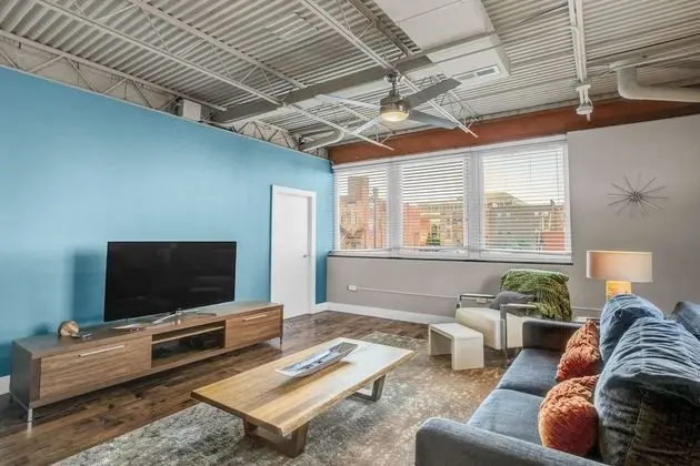 Greensboro Modern Condo with Industrial Design and Comfort of a Home