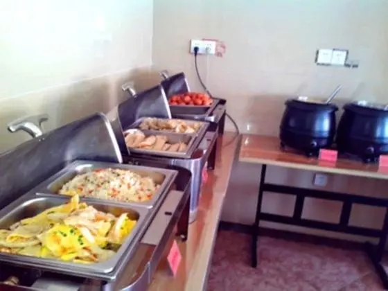GreenTree Inn Lianyungang Guanyun Wenzhou Shangmaocheng Express Hotel - Yerinde Yemek