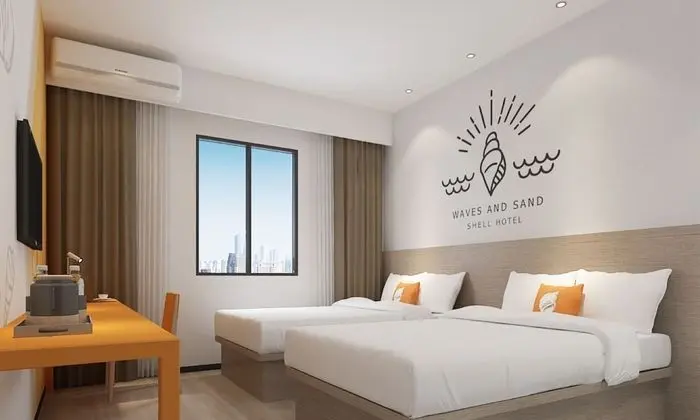 GreenTree Inn Ningbo Beilun District Meishan Beach Business Hotel - Oda