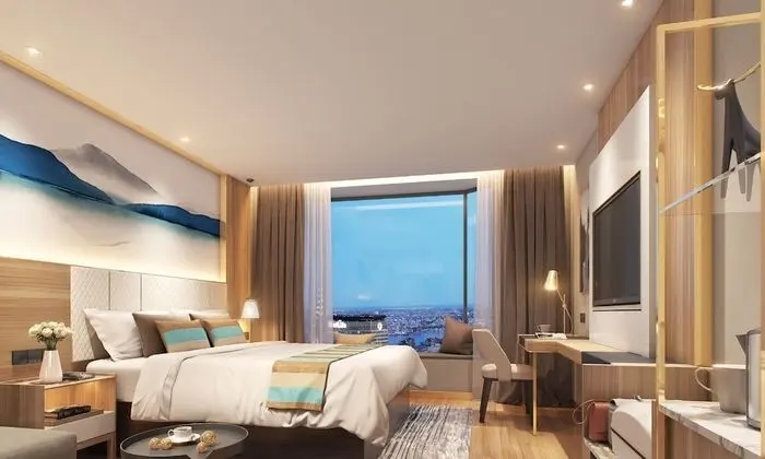 GreenTree Inn Ningbo Beilun District Meishan Beach Business Hotel - Oda