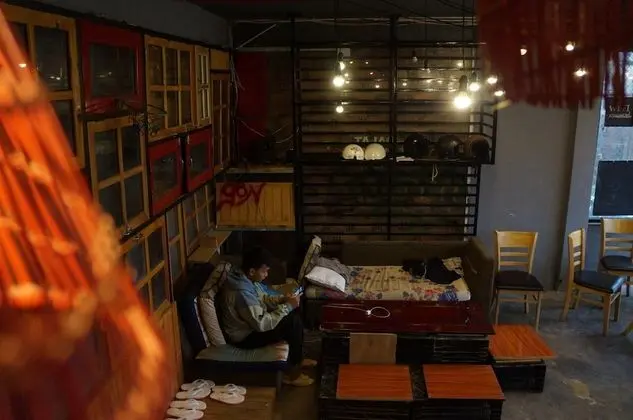 Grey Monkey Dalat Hostel - Lobi