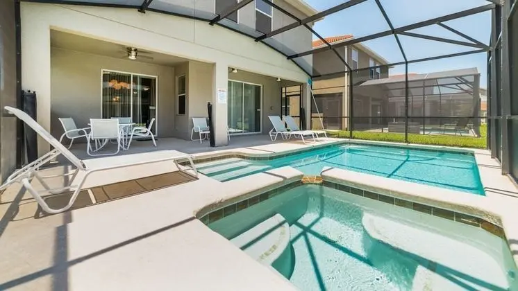 Grhbch2953 - Paradise Palms Resort - 6 Bed 5 Baths House - Spa