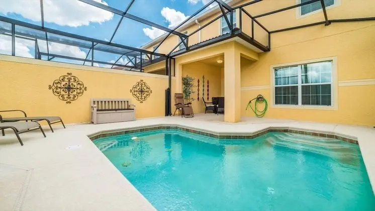 Grhbch3061 - Paradise Palms Resort - 4 Bed 3 Baths Townhouse - Havuz
