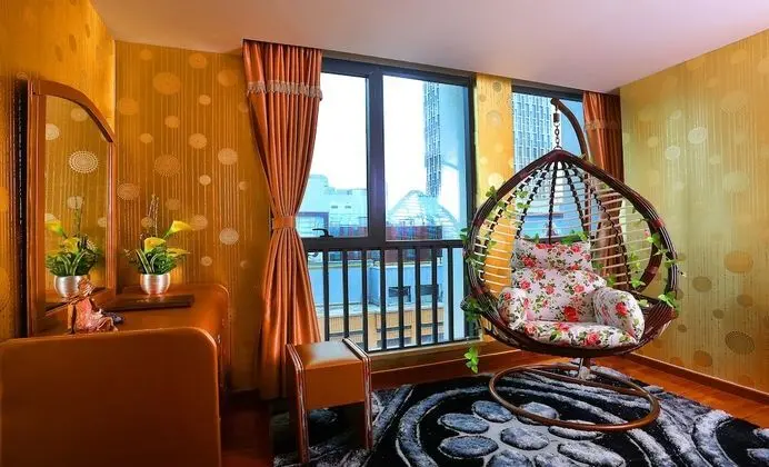 Guangzhou Easy Into the Theme Hotel - Oda Düzeni