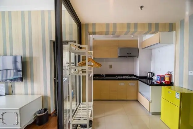 Guangzhou Laisite Fashion Apartment Hotel - Mutfak