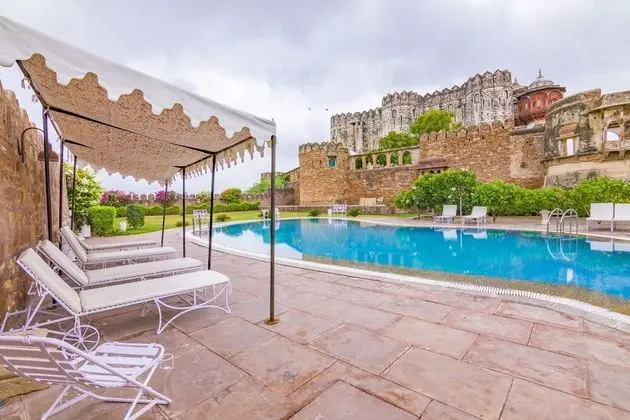 GuestHouser 1 BR Heritage in Pipar City - Havuz
