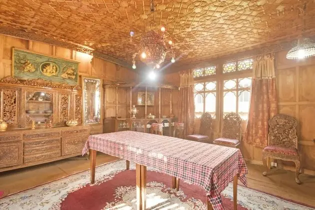 GuestHouser 3 BHK Houseboat d520 - Yerinde Yemek