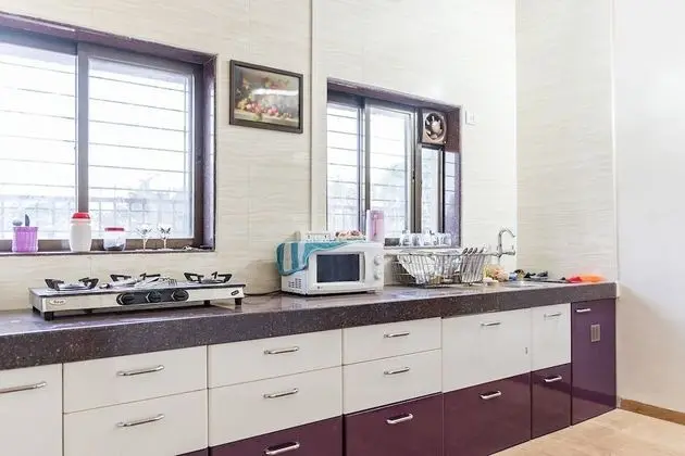 GuestHouser 4 BHK Bungalow e5ac - Mutfak
