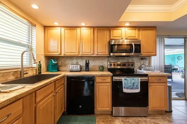 Gulf Access #A 3 Bedroom w/ Heated Pool - Mutfak