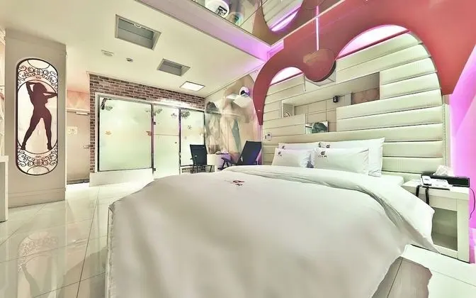 Gwangju Apple Self Check-in Motel - Oda