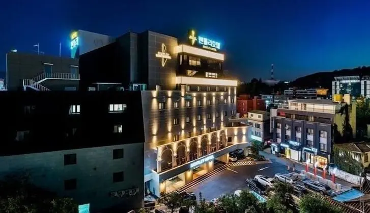 Gwangju Hotel Bentley Tourist Hotel Chungjang - Dış Mekan