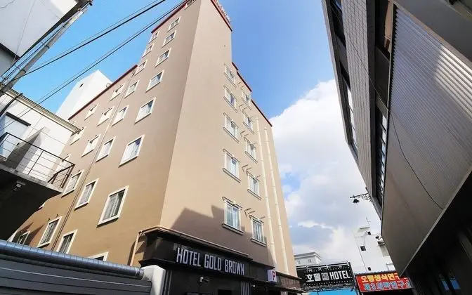 Gwangju Chungjangro Gold Brown Hotel - Dış Mekan