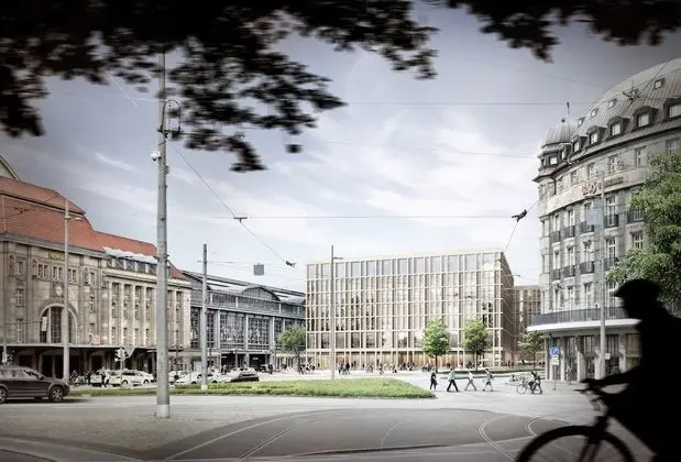H2 Hotel Leipzig - Dış Mekan