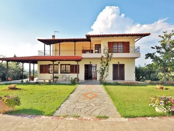 Halkidiki Family Villa-Garden - Dış Mekan