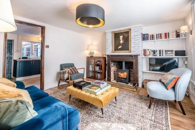 Hall Cottage, Bramfield From Air Manage Suffolk