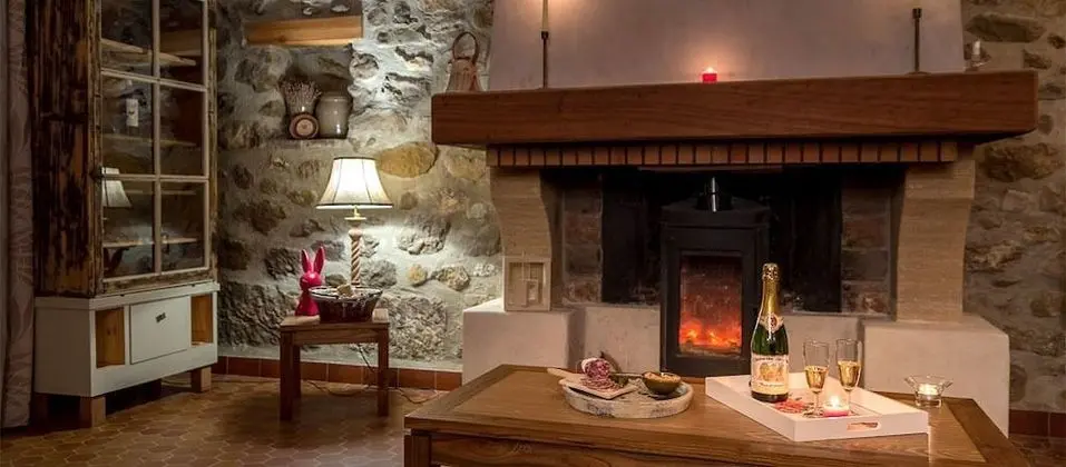 Hameau d'hôtes la Roseraie Drome - İç Mekan