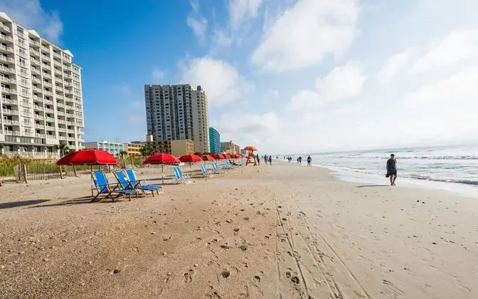 Hampton Inn & Suites Myrtle Beach- Oceanfront - Plaj