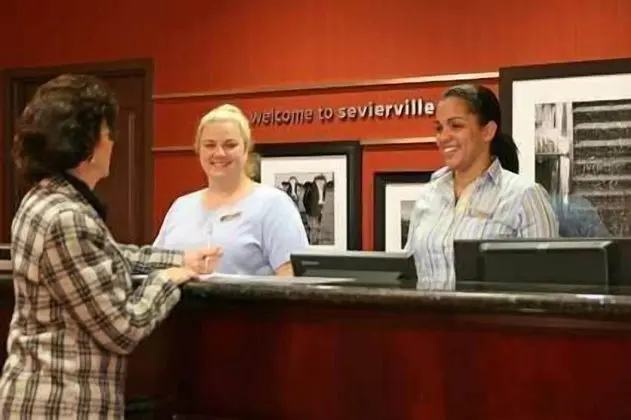 Hampton Inn & Suites Sevierville @ Stadium Drive - Lobi