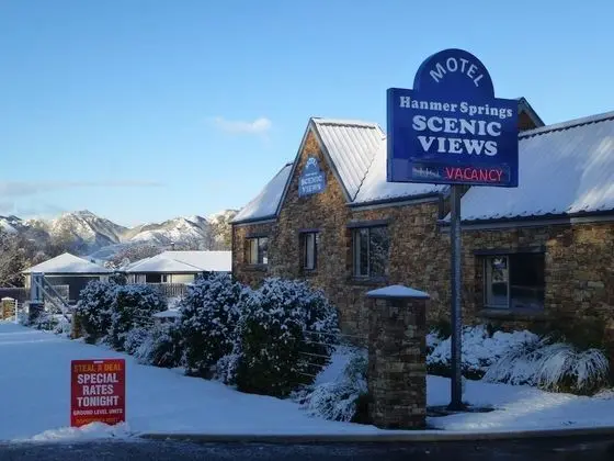 Hanmer Springs Scenic Views Motel - Dış Mekan