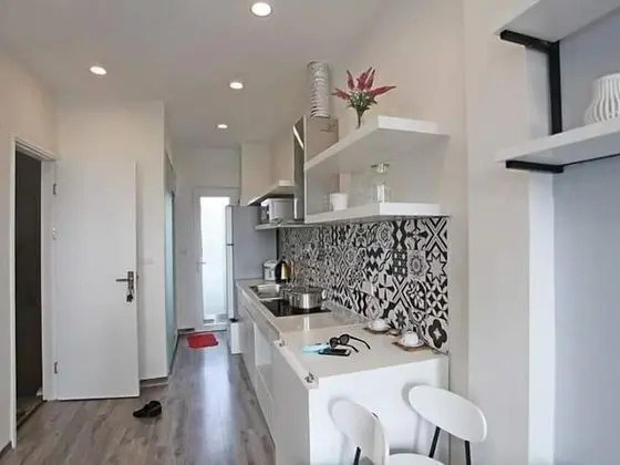Hanoi Home 2 Apartments Lake View - Mutfak