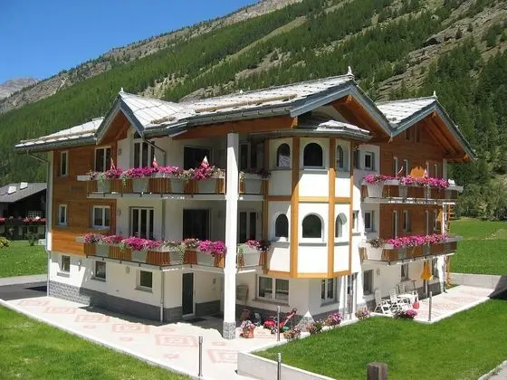 Haus Alpenstern Wohnung Distel Saas-grund