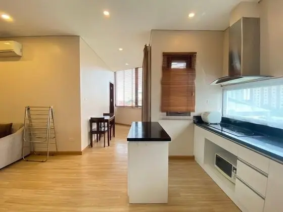 HB Serviced Apartment - 12 Tran Quy Kien - Mutfak