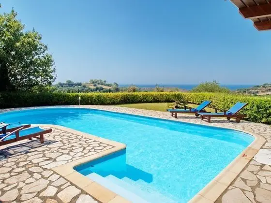 Villa-hera Sea View Villa With Pool - Oda