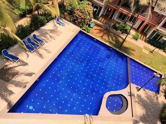Heritage Exotica Villa - 4BHK, Baga - Havuz
