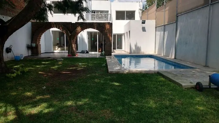 Hermosa casa con jardin y alberca - Dış Mekan