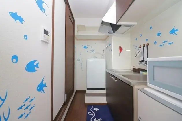 HG Cozy Hotel No.32 Tsutenkakumae - Mutfak