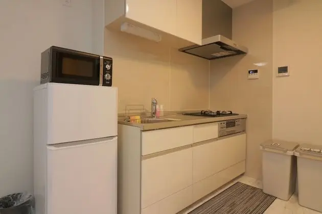 HG Cozy Hotel No.55 Momodani Station - Mutfak