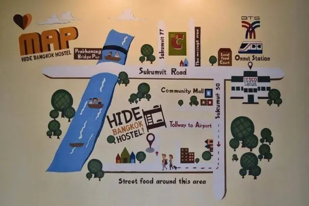 Hide Bangkok Hostel - Genel