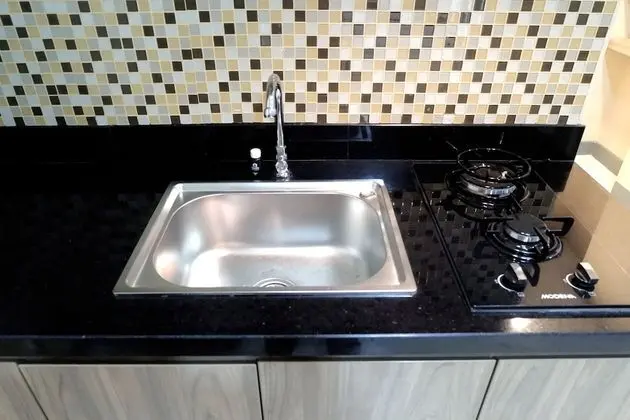 High Floor Studio at Anderson Supermall Mansion Apartment - Mutfak