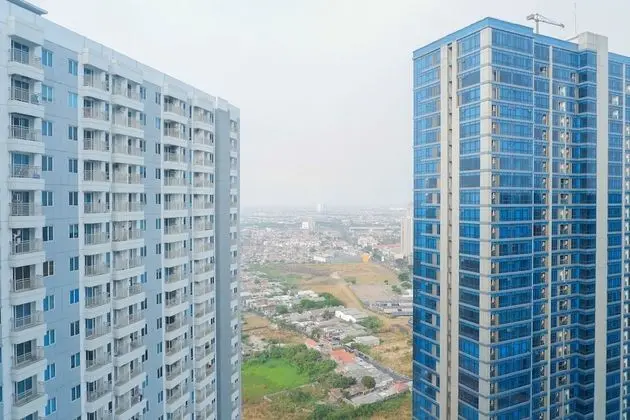 High Floor Studio Apartment at Orchard Tower Supermall Mansion - Dış Mekan