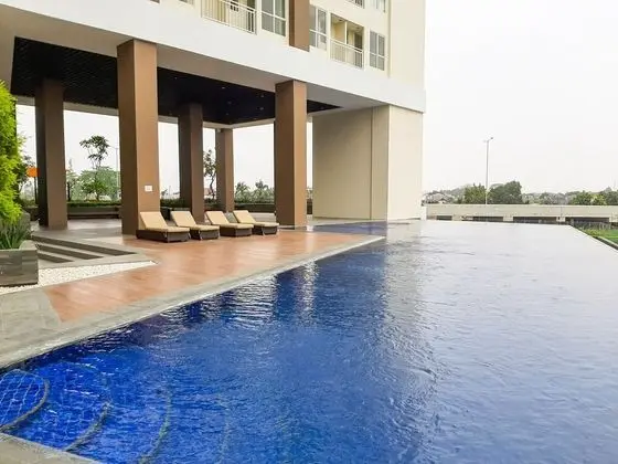 Highest Value Studio Apartment at Silk Town Alexandria - Havuz