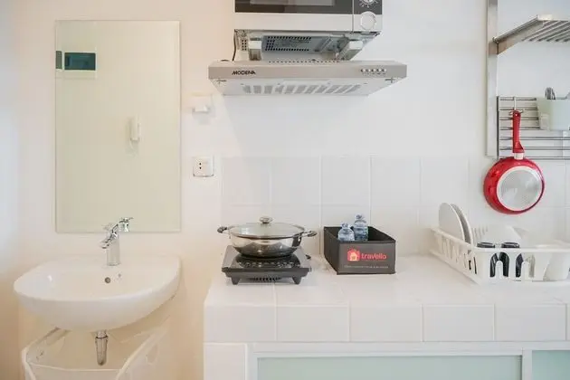 Highest Value Studio Apartment at Silk Town Alexandria - Mutfak