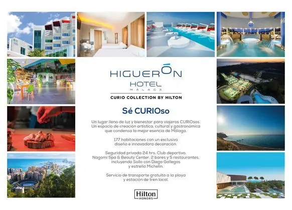 Higueron Hotel Malaga, Curio collection by HILTON