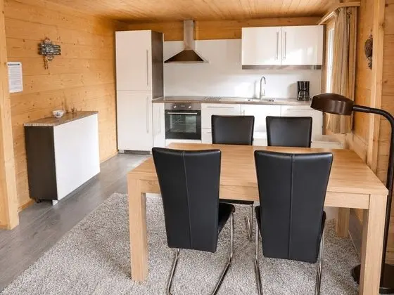 Hilltop Chalet in Fiesch With Balcony - Mutfak