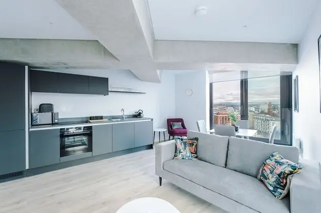 Hilltop Serviced Apartments- Deansgate - Mutfak