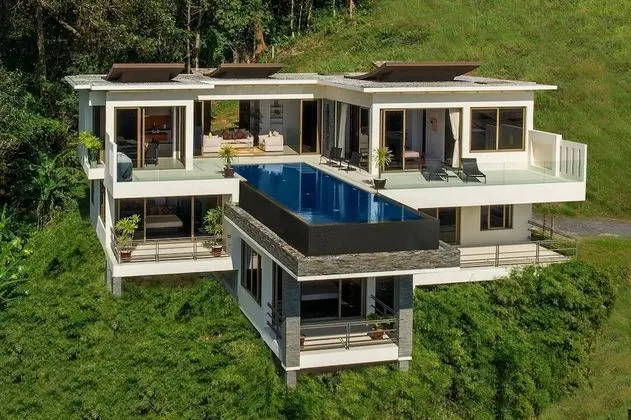 Hilltop Wow 4br Seaview Pool Villa Naithon Beach