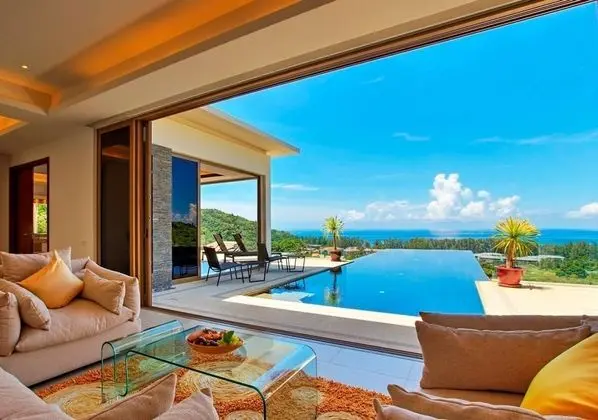 Hilltop Wow 4br Seaview Pool Villa Naithon Beach - Öne Çıkan Resim
