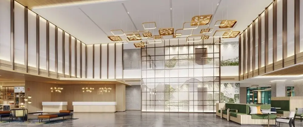 Hilton Garden Inn Beijing Haidian Daoxiang Lake - Lobi