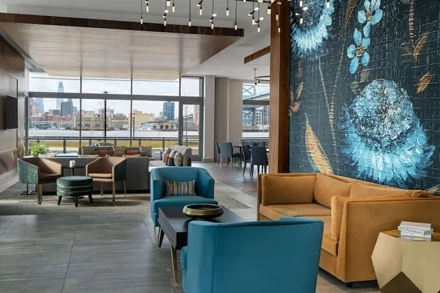 Hilton Garden Inn Camden Waterfront Philadelphia - Lobi