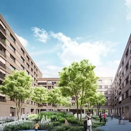 Hitrental Messe Apartments - Dış Mekan