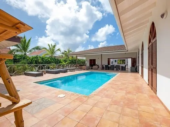 Holiday Villa for 10 Persons at Jan Thielstrand in Willemstad, Curacao - Havuz