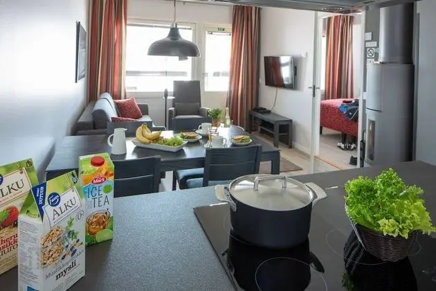 Holiday Club Vierumäki Superior Apartments - Mutfak