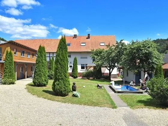 Holiday Farm Situated Next to the Kellerwald-edersee National Park With a Sunbathing Lawn