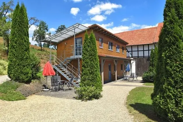 Holiday Farm Situated Next to the Kellerwald-edersee National Park With a Sunbathing Lawn - Öne Çıkan Resim