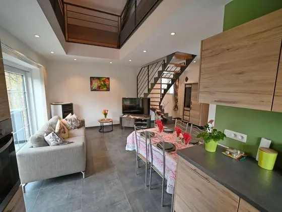 Holiday Home, Ideally Equipped for a Maximum of 4 People, 200m From the Ourthe - Mutfak